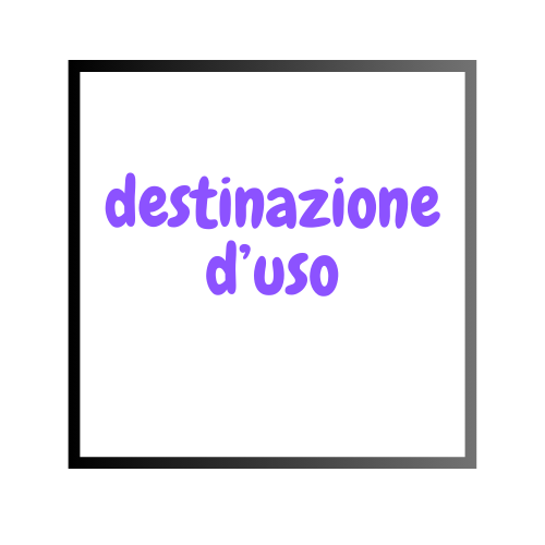 destinazione d'uso